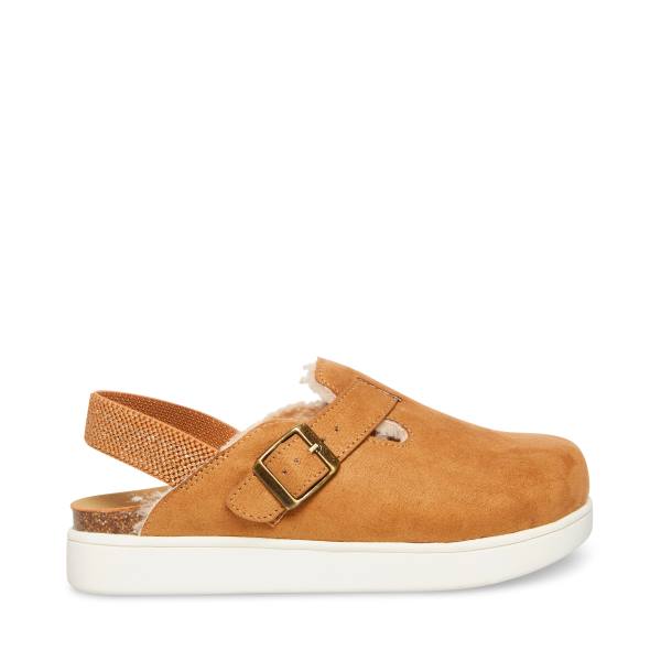 Steve Madden Jfade Tan Terlik Çocuk Kahverengi | SM-264AL