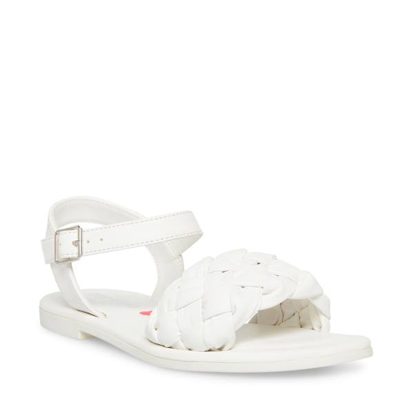 Steve Madden Jkarina Sandalet Çocuk Beyaz | SM-785FN