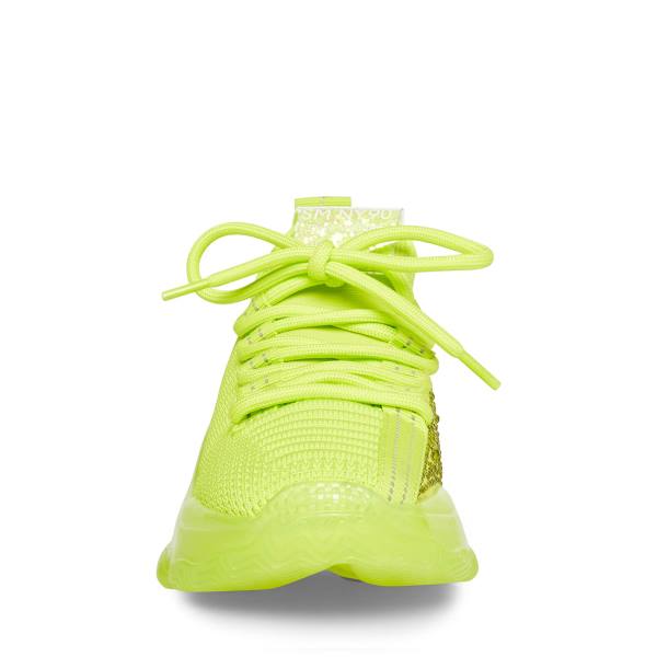 Steve Madden Jmaxima Neon Spor Ayakkabı Çocuk Sarı | SM-165KQ