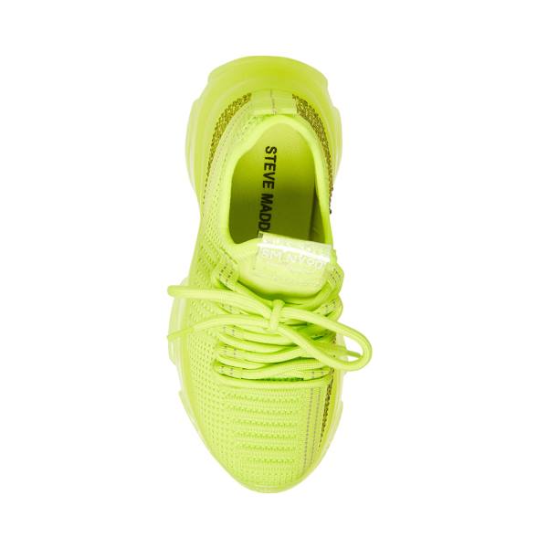 Steve Madden Jmaxima Neon Spor Ayakkabı Çocuk Sarı | SM-165KQ