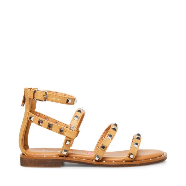 Steve Madden Jtravel Tan Sandalet Çocuk Kahverengi | SM-597NO