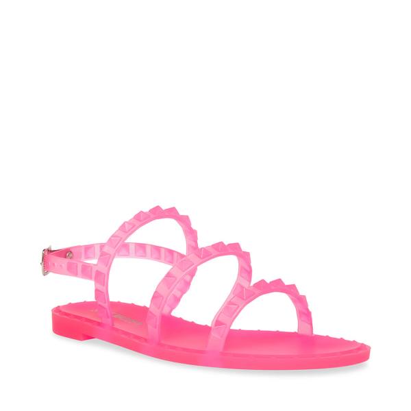 Steve Madden Jtravelj Sandalet Çocuk Pembe | SM-412PY