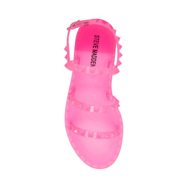 Steve Madden Jtravelj Sandalet Çocuk Pembe | SM-412PY