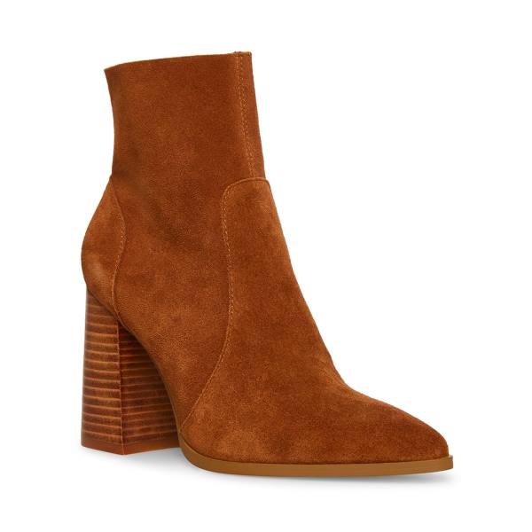 Steve Madden Julina Chestnut Süet Bot Kadın Kahverengi | SM-457XT