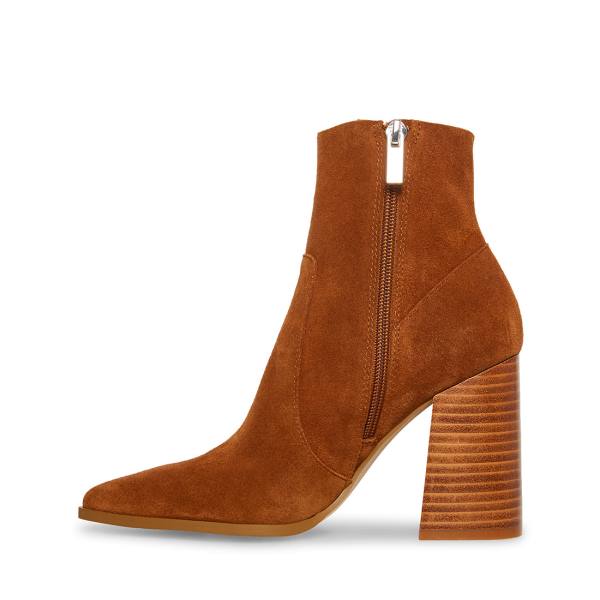 Steve Madden Julina Chestnut Süet Bot Kadın Kahverengi | SM-457XT