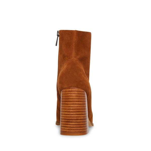 Steve Madden Julina Chestnut Süet Bot Kadın Kahverengi | SM-457XT