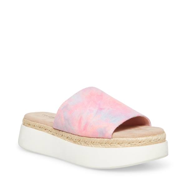 Steve Madden Juniper Sandalet Kadın Pembe Renkli | SM-584ZX