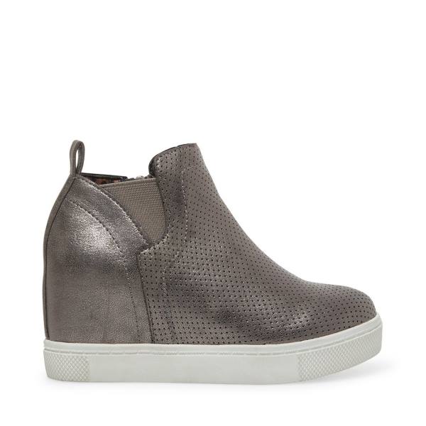 Steve Madden Jwrangle Pewter Spor Ayakkabı Çocuk Mavi Gri | SM-436JI