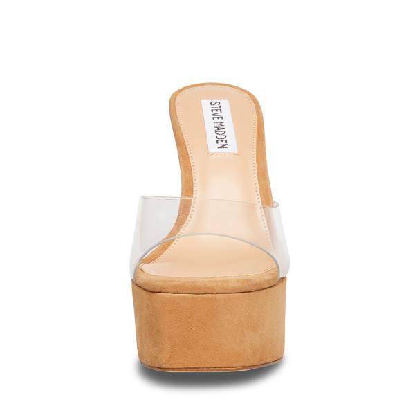 Steve Madden Kacie Heel Topuklu Ayakkabı Kadın Clear | SM-641NH