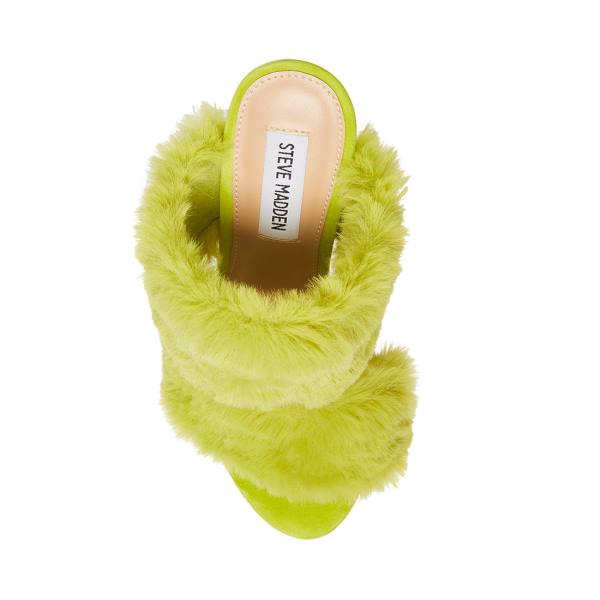 Steve Madden Kaila Lime Heel Topuklu Ayakkabı Kadın Açık Yeşil | SM-801BY