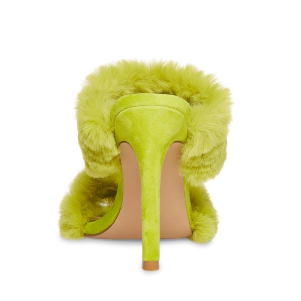 Steve Madden Kaila Lime Heel Topuklu Ayakkabı Kadın Açık Yeşil | SM-801BY