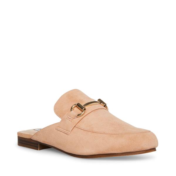 Steve Madden Kandi Camel Süet Düz Ayakkabı Kadın Kahverengi | SM-238QN