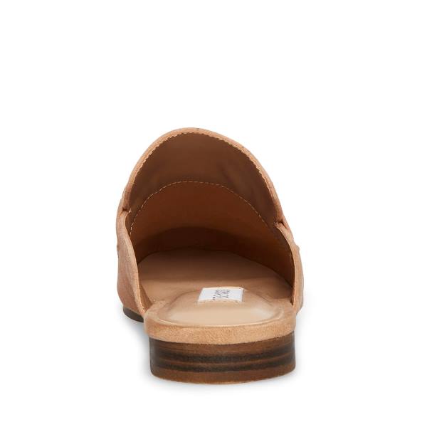 Steve Madden Kandi Camel Süet Düz Ayakkabı Kadın Kahverengi | SM-238QN