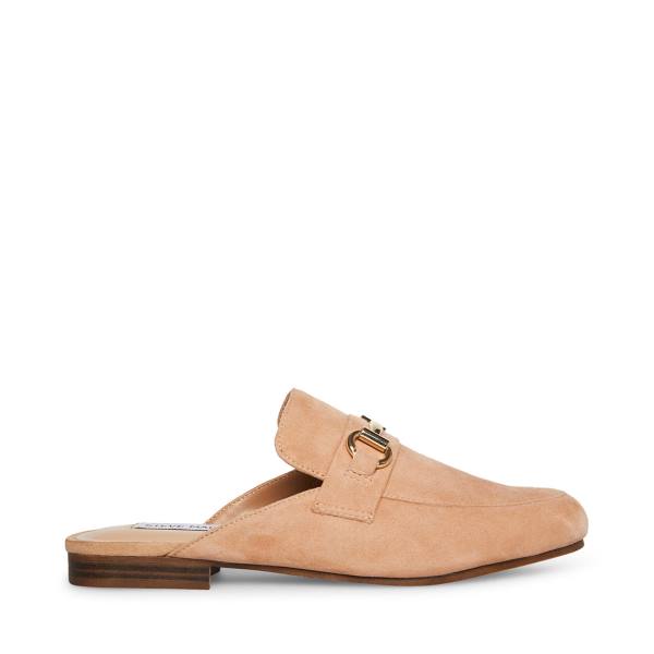 Steve Madden Kandi Camel Süet Düz Ayakkabı Kadın Kahverengi | SM-238QN