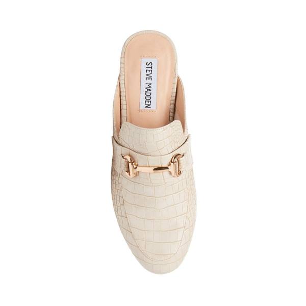 Steve Madden Kandi Taupe Crocodile Düz Ayakkabı Kadın Gri Kahverengi | SM-168LZ