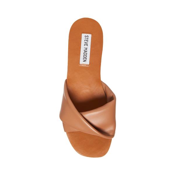 Steve Madden Kendria Tan Sandalet Kadın Kahverengi | SM-048GA