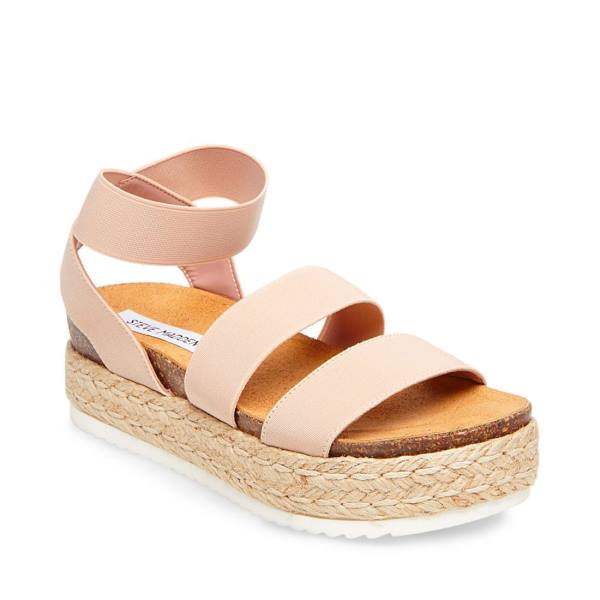 Steve Madden Kimmie Blush Sandalet Kadın Pembe | SM-103LE