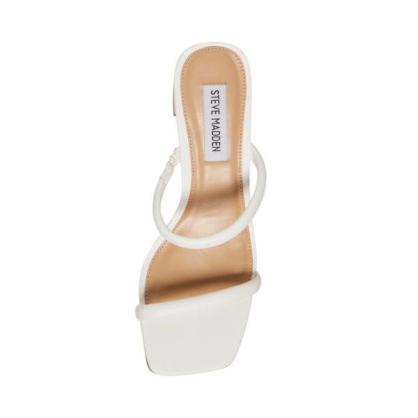 Steve Madden Lilah Heel Topuklu Ayakkabı Kadın Beyaz | SM-340WG