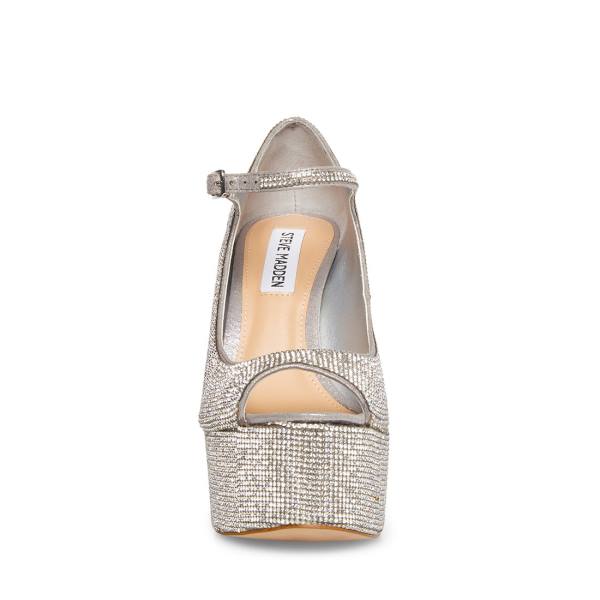 Steve Madden Macie Heel Topuklu Ayakkabı Kadın Diamond | SM-089JG