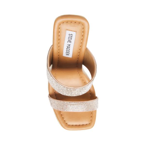 Steve Madden Mackie-r Sandalet Kadın Diamond | SM-251GZ