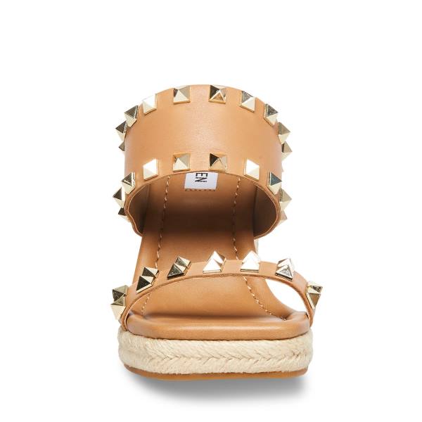 Steve Madden Mackie-s Tan Sandalet Kadın Kahverengi Renkli | SM-341LE