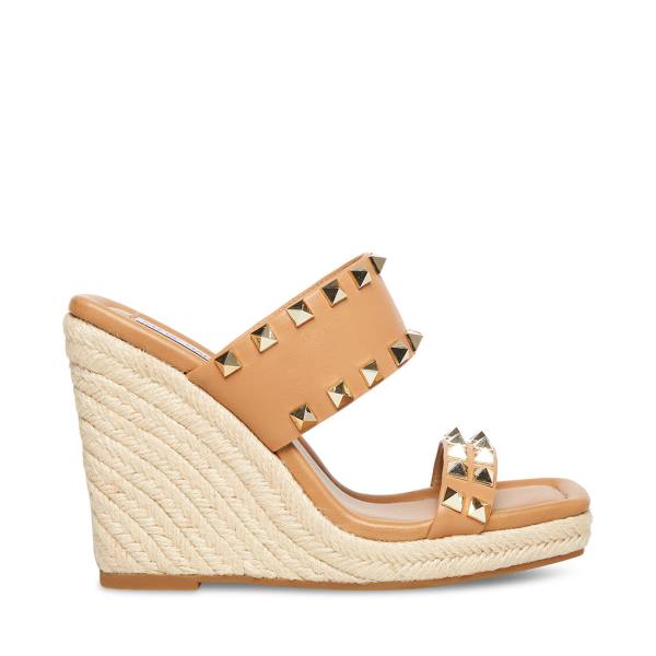 Steve Madden Mackie-s Tan Sandalet Kadın Kahverengi Renkli | SM-341LE