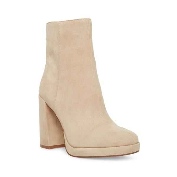 Steve Madden Main Sand Süet Bot Kadın Kahverengi | SM-678ZN