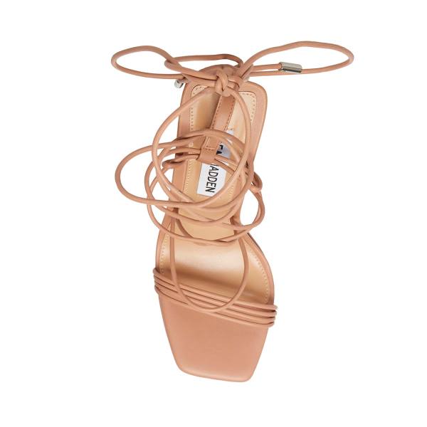 Steve Madden Manzie Tan Heel Topuklu Ayakkabı Kadın Kahverengi | SM-792EW