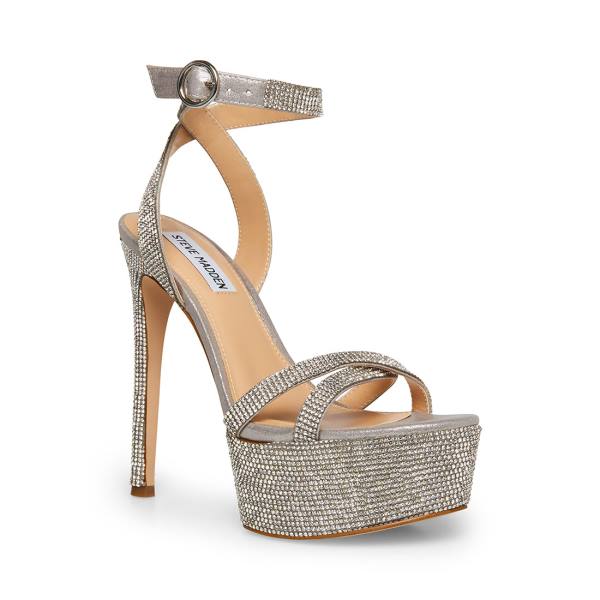 Steve Madden Marciana-r Heel Topuklu Ayakkabı Kadın Diamond | SM-407FE