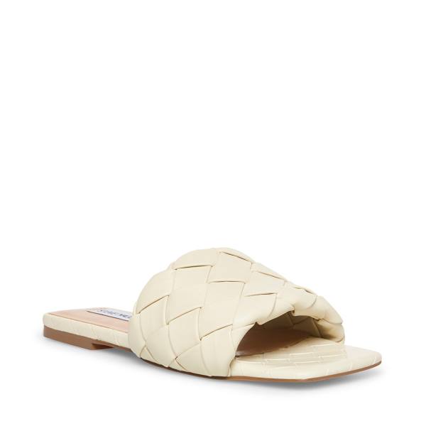 Steve Madden Martine Bone Sandalet Kadın Bej Rengi | SM-850BJ