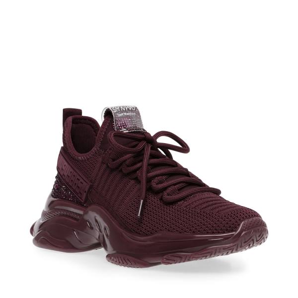 Steve Madden Maxima Burgundy Spor Ayakkabı Kadın Bordo Renkli | SM-398MA