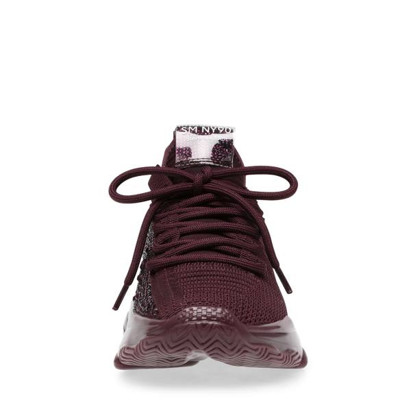 Steve Madden Maxima Burgundy Spor Ayakkabı Kadın Bordo Renkli | SM-398MA