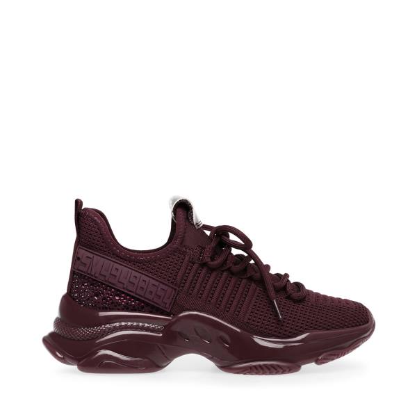 Steve Madden Maxima Burgundy Spor Ayakkabı Kadın Bordo Renkli | SM-398MA