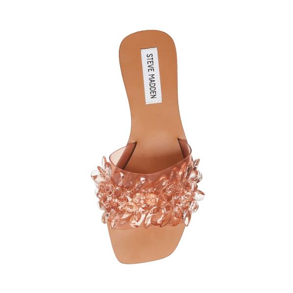 Steve Madden Miley Blush Sandalet Kadın Pembe | SM-498FL