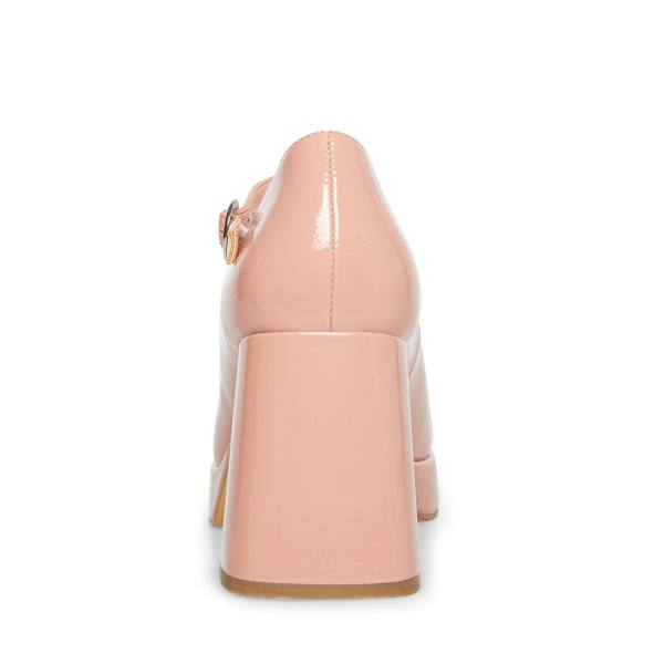 Steve Madden Mingle Rugan Heel Topuklu Ayakkabı Kadın Pembe | SM-608YE