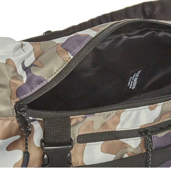 Steve Madden Multi-pocket Askılı Camo Omuz Çantası Erkek Siyah | SM-821MI