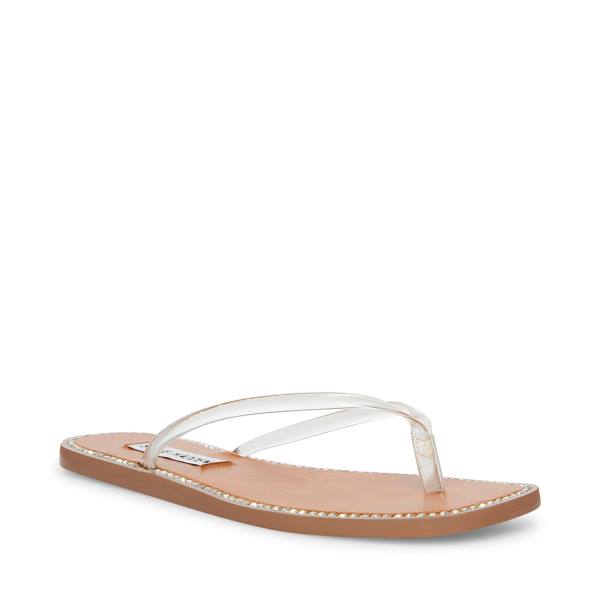 Steve Madden Nadira Sandalet Kadın Clear | SM-502RO