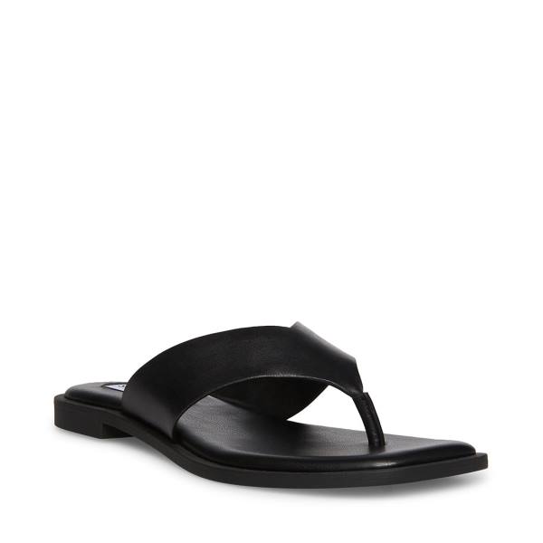 Steve Madden Norie Deri Sandalet Kadın Siyah | SM-760PR