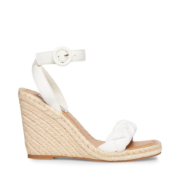 Steve Madden Novah Sandalet Kadın Beyaz | SM-983KZ