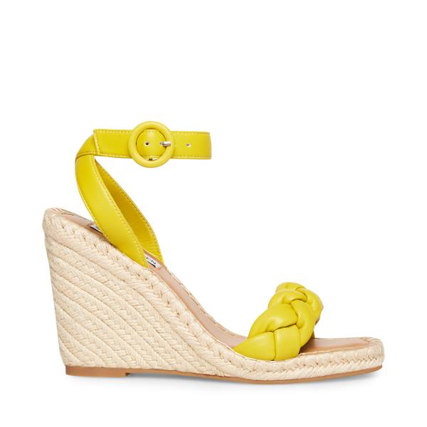 Steve Madden Novah Sandalet Kadın Sarı | SM-745PN