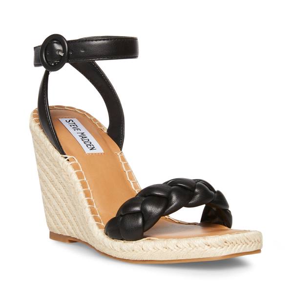 Steve Madden Novah Sandalet Kadın Siyah | SM-487NA