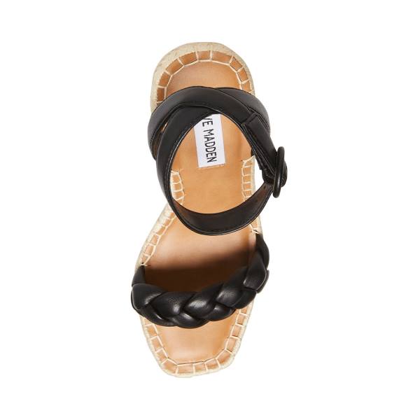 Steve Madden Novah Sandalet Kadın Siyah | SM-487NA