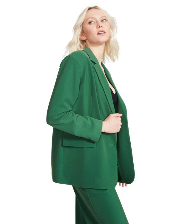 Steve Madden Oversized Blazer Ceket Kadın Yeşil | SM-690OG