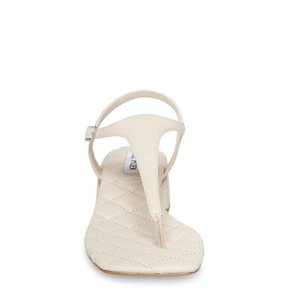 Steve Madden Pepper Bone Sandalet Kadın Bej Rengi | SM-320MW