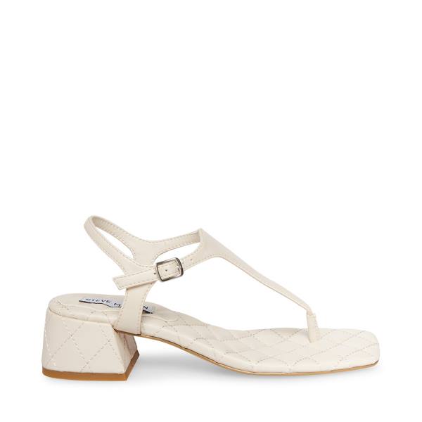 Steve Madden Pepper Bone Sandalet Kadın Bej Rengi | SM-320MW