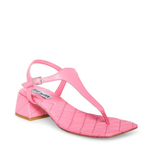 Steve Madden Pepper Sandalet Kadın Pembe | SM-574SR