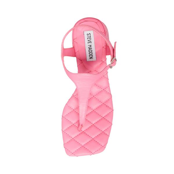 Steve Madden Pepper Sandalet Kadın Pembe | SM-574SR