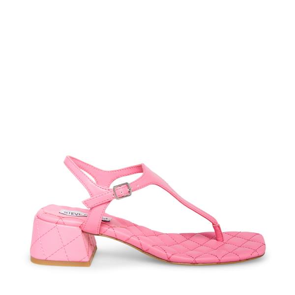 Steve Madden Pepper Sandalet Kadın Pembe | SM-574SR