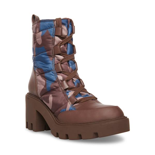 Steve Madden Pieper Camo Bot Kadın Camo Renkli | SM-647FE