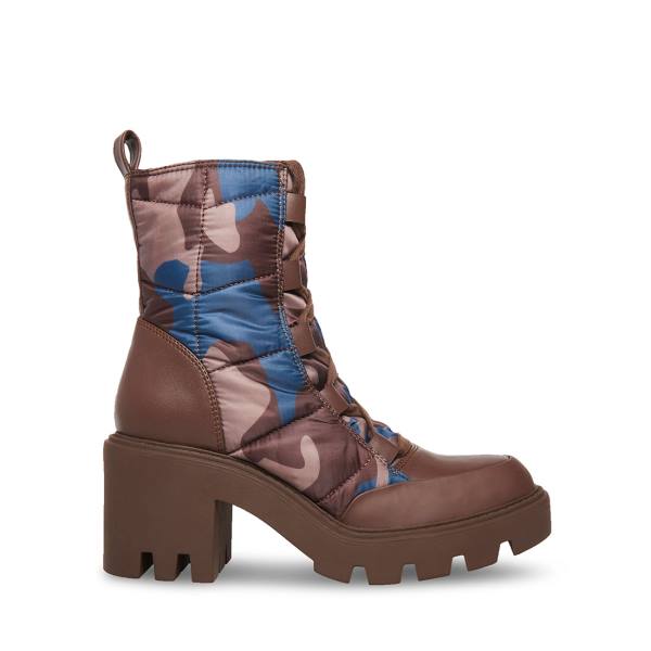 Steve Madden Pieper Camo Bot Kadın Camo Renkli | SM-647FE